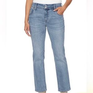 Women's Hudson Midrise Straight Jeans